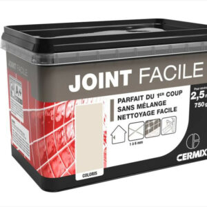Joint pâte tout type de carrelage et mosaïque, ivoire, 2.5M²