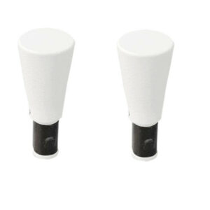 2 embouts pour barre de vitrage, Diam.10 mm, blanc Cosy, CESSOT
