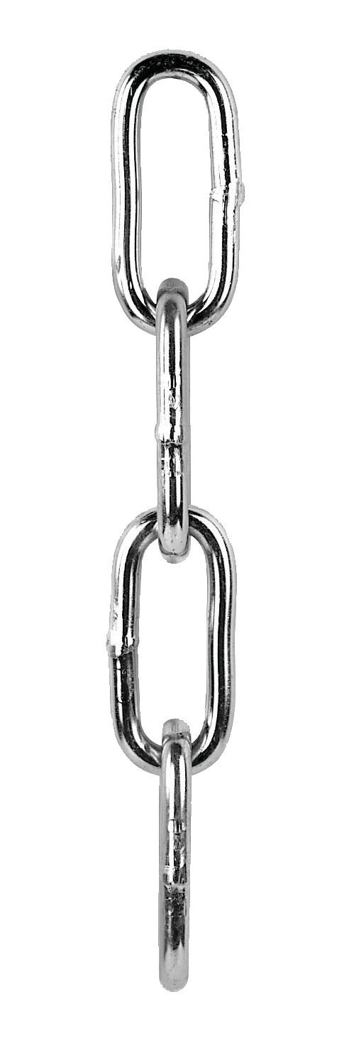 Chaîne longue droite 2,5 mm acier zingué 25 m CHAUBEYRE 8740024