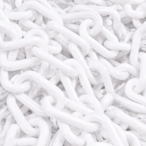 Chaine plastique blanc diamètre 8 mm x 25 m VINMER CH8B