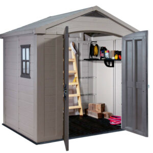 ABRI JARDIN RESINE - SYDNEY 86 - 4,5 M² - MARRON ET BEIGE