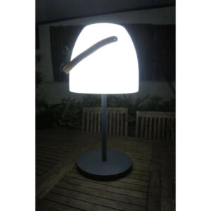Lampadaire solaire musical nomade avec pied modulable - LED & Bluetooth