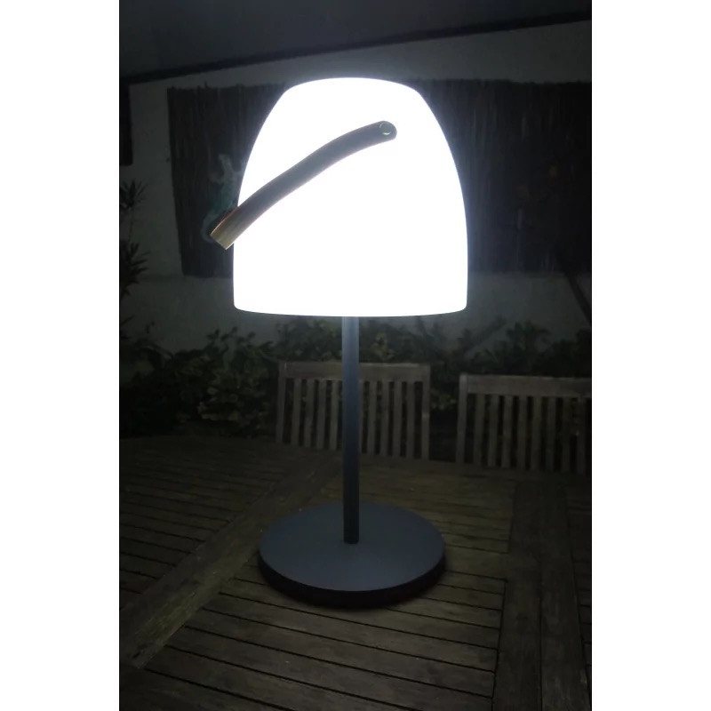 Lampadaire solaire musical nomade avec pied modulable - LED & Bluetooth