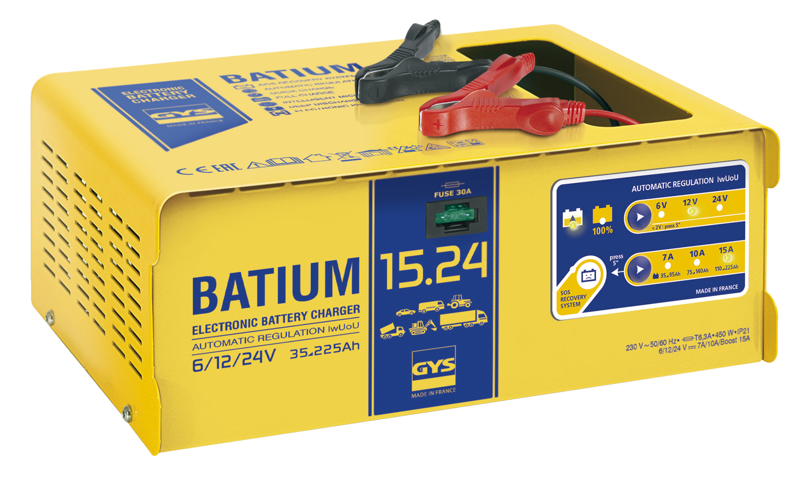 Chargeur BATIUM 15.24 GYS 024526