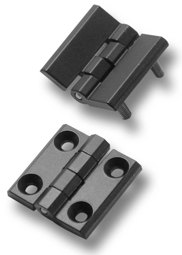 Charnière 40 x 40 mm noir avec goujon M5 PINET 8571098