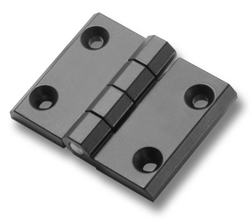 Charnière 60 x 76 mm noir 6 trous T PINET 8571208