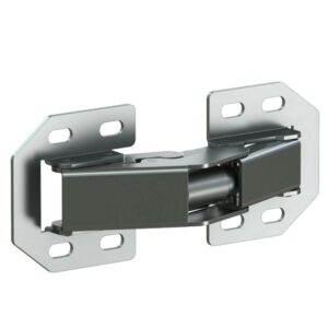 Charnière invisible bistable ouverture à 90° 44 x 104,5 / 26 mm inox PINET 7019000