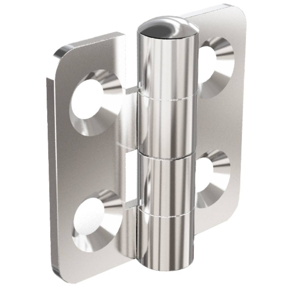 Charnière marine 36,5 x 38 x 2 mm inox 316 PINET 5213945