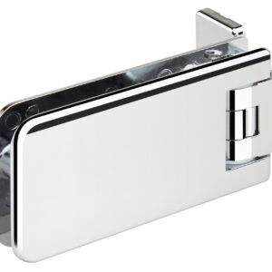 Charnière simple blocage à 90° épaisseur 8 mm chromé brillant STREMLER 3260.30.0RCV