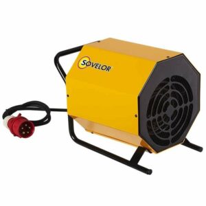 Chauffage mobile électrique SOVELOR C5 5000W triphasé