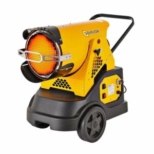 Chauffage radiant mobile à combustion directe - SOVELOR - MINISTAR - 25,8Kw 160W 230V/50Hz