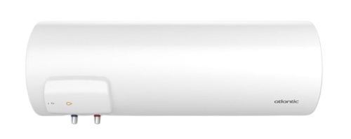 Chauffe-eau électrique stéatite 200 L ZÉNÉO horizontal mural raccordement dessous ATLANTIC 155413