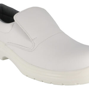 Chaussure basse type mocassin VIGO S2 FO SR microfibre blanc pointure 44 SINGER VIGO44