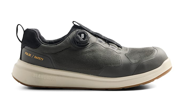 Chaussure de sécurité basse PULSE S1PS gris laçage rapide P37 BLÅKLÄDER 25420000960037
