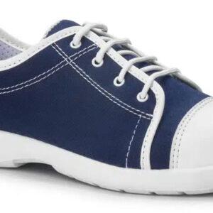 Chaussure de sécurité basse S1P SRC FASHION pour femme blanc/bleu marine P36 S24 LOANE-MARINE-36