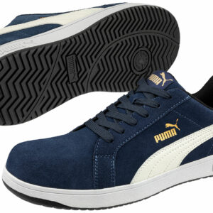 Chaussure de sécurité P 43 Suède Iconic Navy Low S1PL PUMA 640024