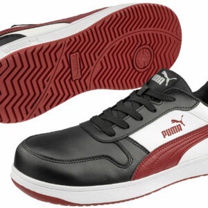Chaussure de travail Frontcourt P 41 bas noir/blanc/rouge S3L PUMA 640202