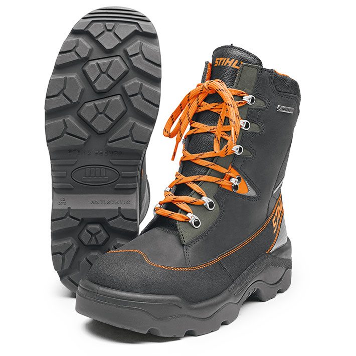 Chaussure haute de sécurité DYNAMIC GTX noir/orange P46 STIHL 0088-532-0246