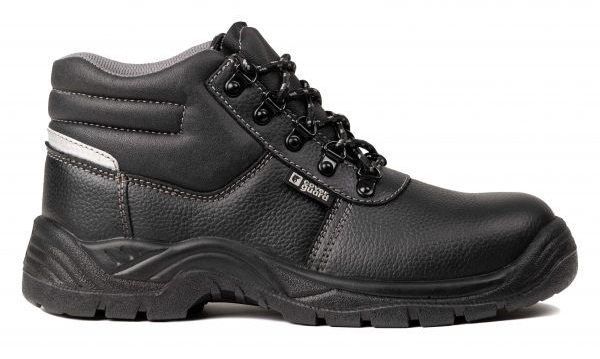 Chaussures de sécurité hautes en cuir pleine fleur AGATE II S3 SRC noir P40 COVERGUARD 9AGH010040