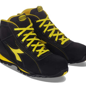 Chaussures de sécurité hautes GLOVE II HIGH S3 SRA HRO noir/jaune P41 DIADORA SPA 701.170234