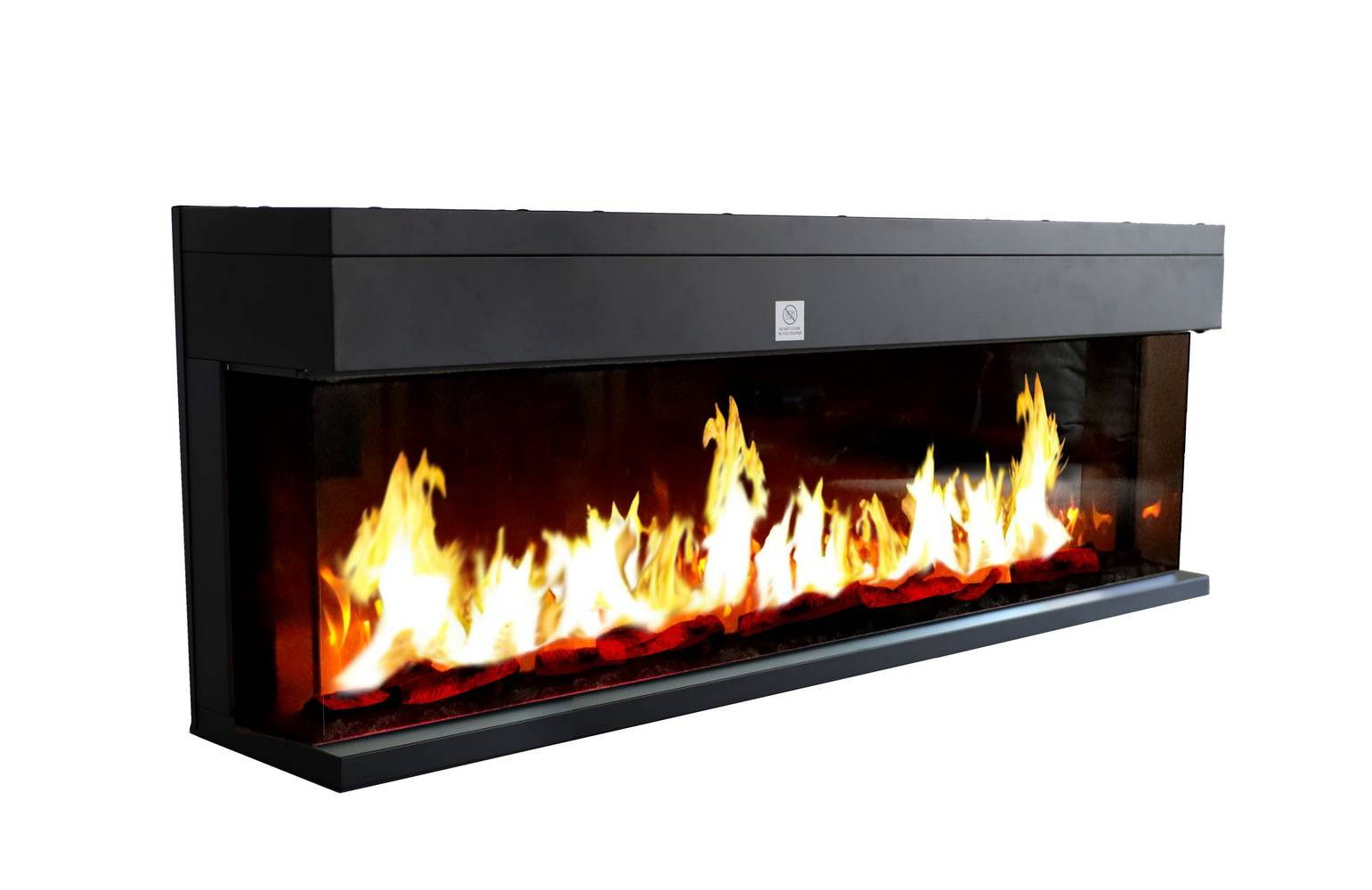 Cheminée électrique décorative Encastrable - 152 cm