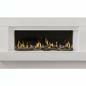 Cheminée électrique design 2000W Linéa