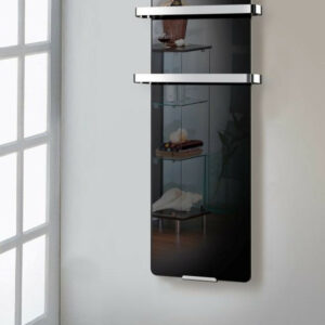 Radiateur sèche serviette noir 600W