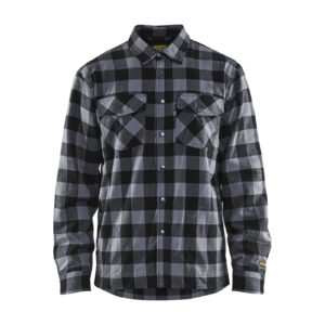 Chemise de travail à manches longues Flannelle doublée rouge/noir T4XL BLÅKLÄDER 3225113156994XL