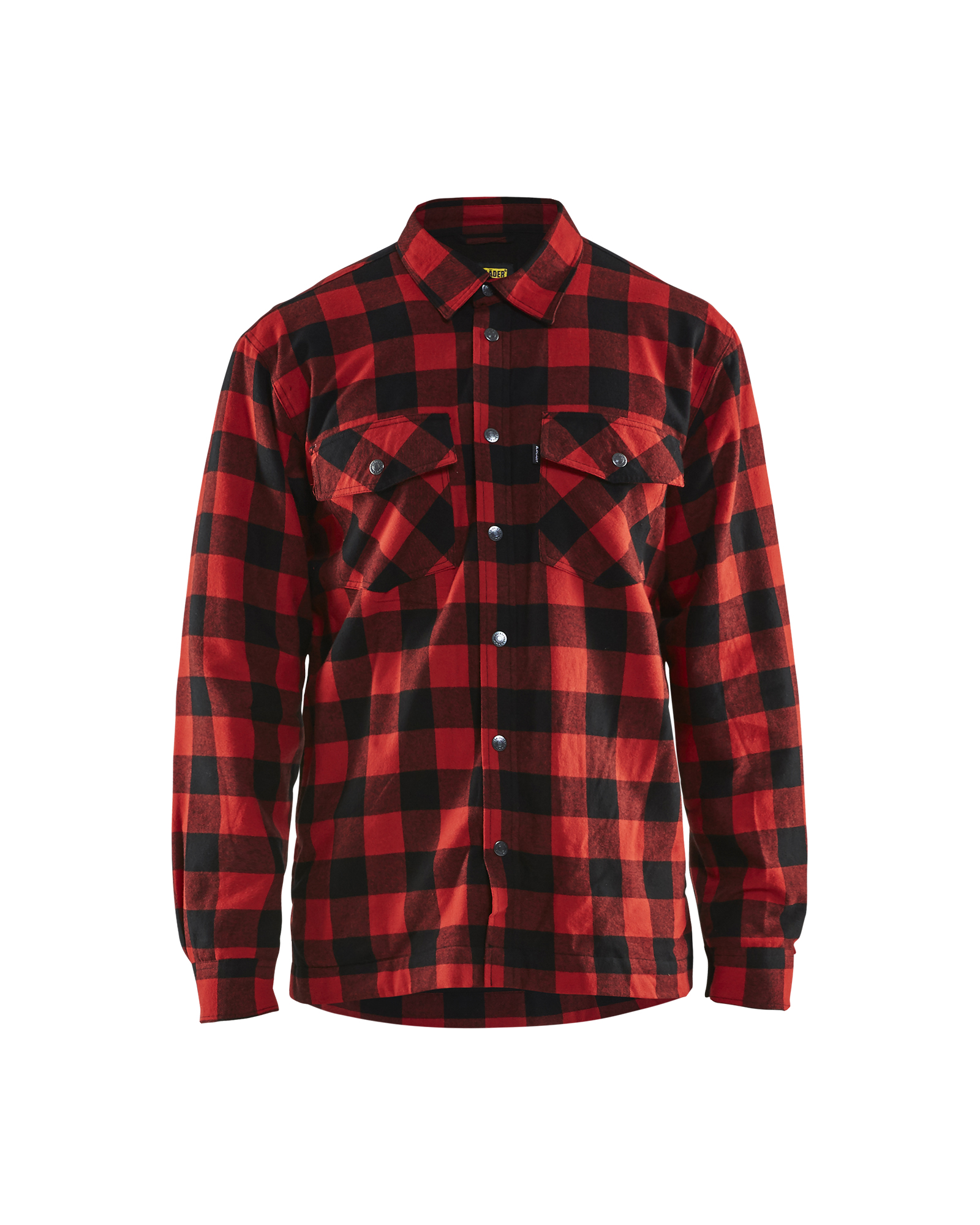 Chemise de travail à manches longues Flannelle doublée rouge/noir T4XL BLÅKLÄDER 3225113156994XL