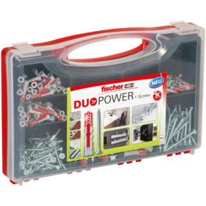 Cheville Duopower Avec Vis Valisette Assortiment De 140 Pieces