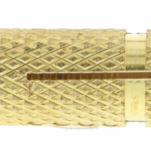 Cheville laiton femelle M8 x 28 mm boîte de 100 SPIT 062460