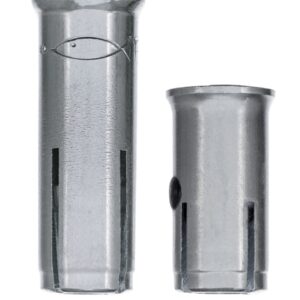 Chevilles à frapper EAII acier électro-zingué M8X30 boîte de 100 FISCHER 48284