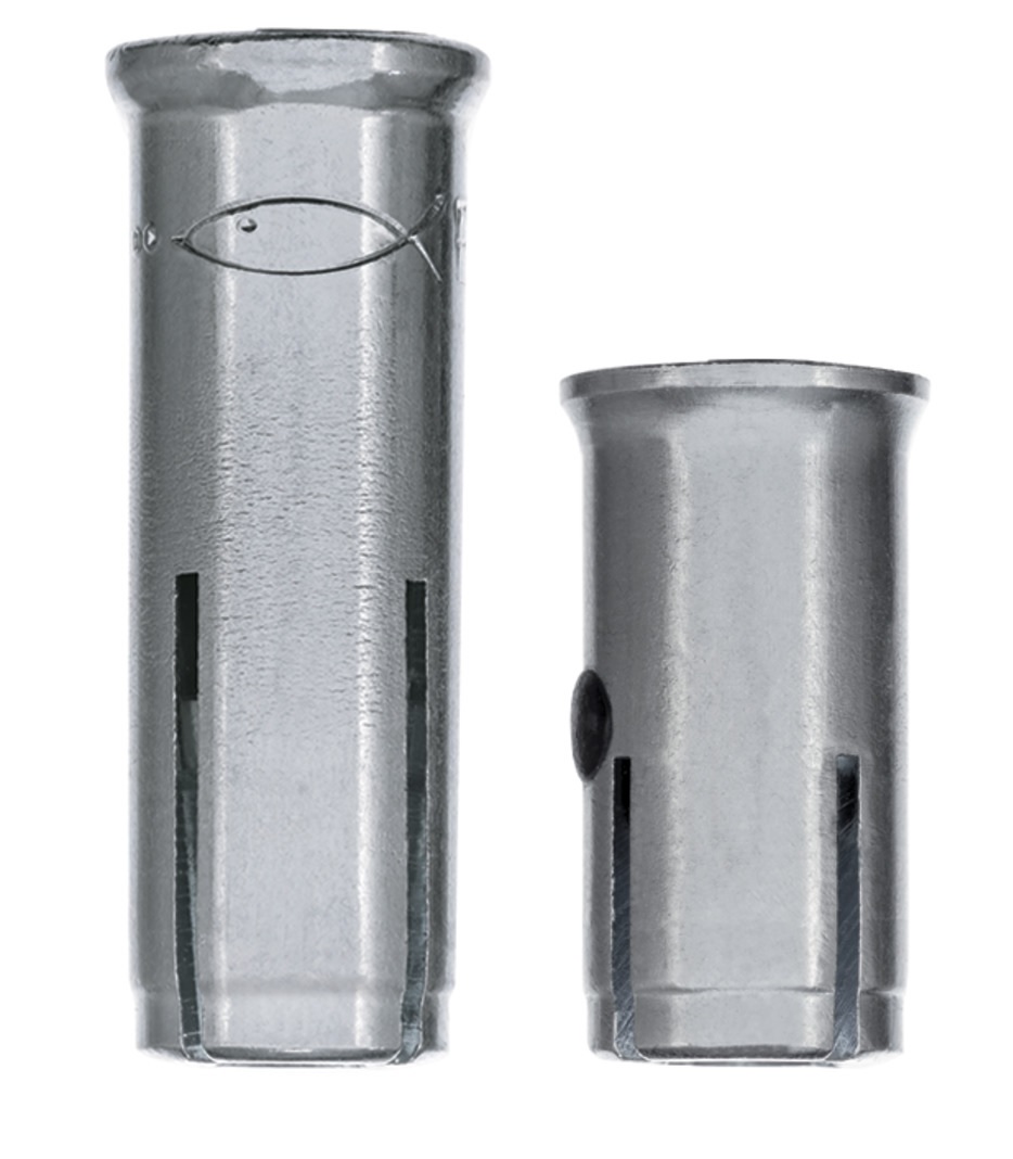 Chevilles à frapper EAII acier électro-zingué M8X30 boîte de 100 FISCHER 48284