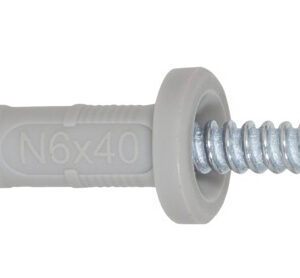 Chevilles à frapper NF nylon 6X40 boîte de 100 FISCHER 513840