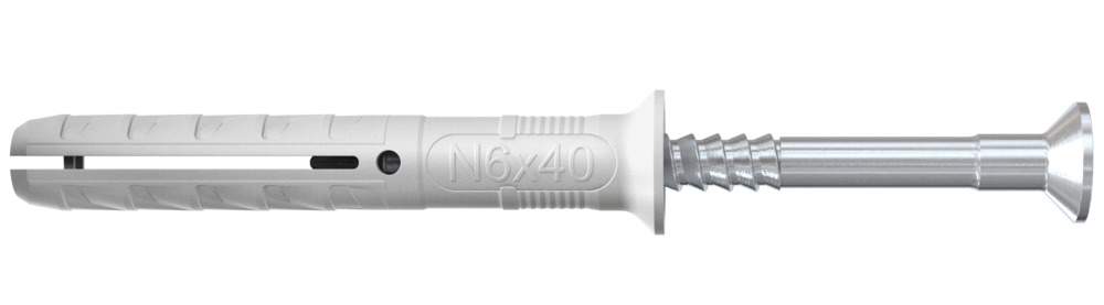 Chevilles à frapper NS nylon 5X30 boîte de 100 FISCHER 50395