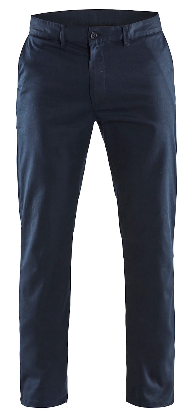 Chino stretch 2D marine fonce T48 BLÅKLÄDER 146518308600C54