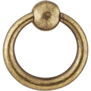 Bouton de meuble Rond vieil or zamak H.36 x l.35 x P.13 mm