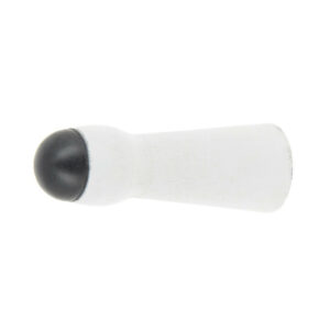 Butée de porte à fixer au mur CHRISLIGNE bois blanc L.8 x H.3 x l.3 cm