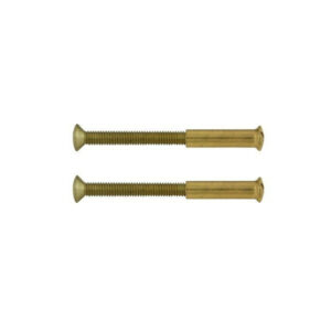 Lot De 2 Vis Acier Laitonné, L.4.5 X L.0.7