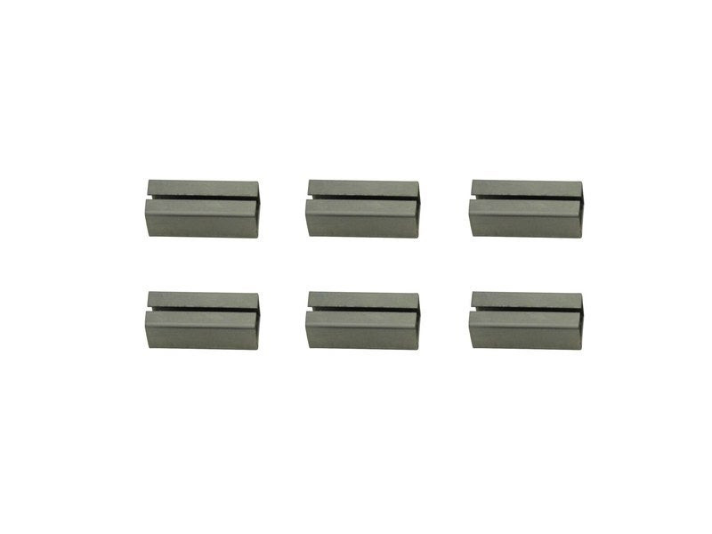 Lot De 6 Fourreaux Acier Zingué, L.2 X L.0.7