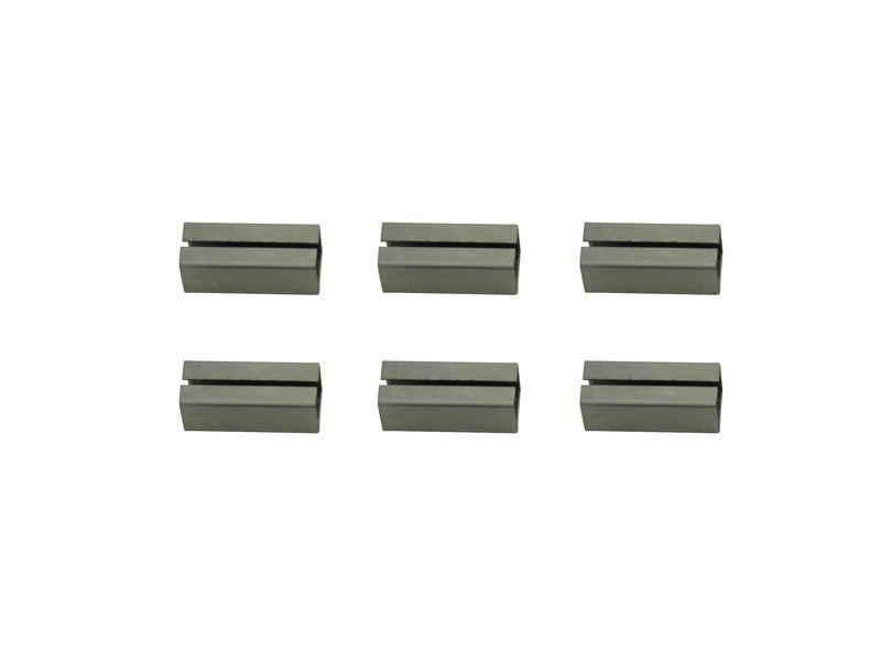 Lot De 6 Fourreaux Acier Zingué, L.2 X L.0.8