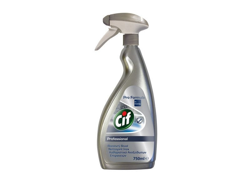 Nettoyant mousse special inox Cif Pro spray 750ml