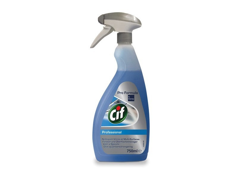 Nettoyant vitres et multi-surfaces CIF Pro Formula 750 ml