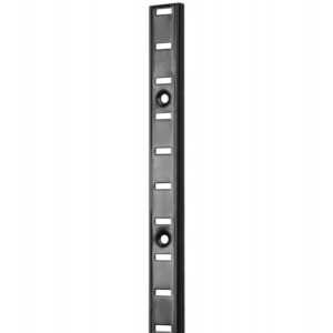 Crémaillère acier, H.200 cm entraxe 15 mm