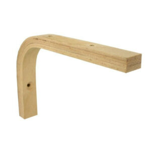 Equerre Multiplis Bois Brut, H.10 X P.15 Cm