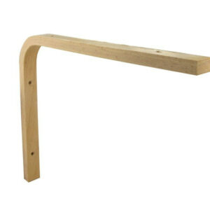 Equerre Multiplis Bois Brut Naturel, H.20 X P.25 Cm
