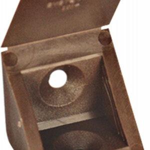 Lot De 4 Taquets À Visser, Plastique Brun