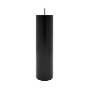 Pied de lit rond hêtre noir CIME H. 250 x Diam. 68 mm