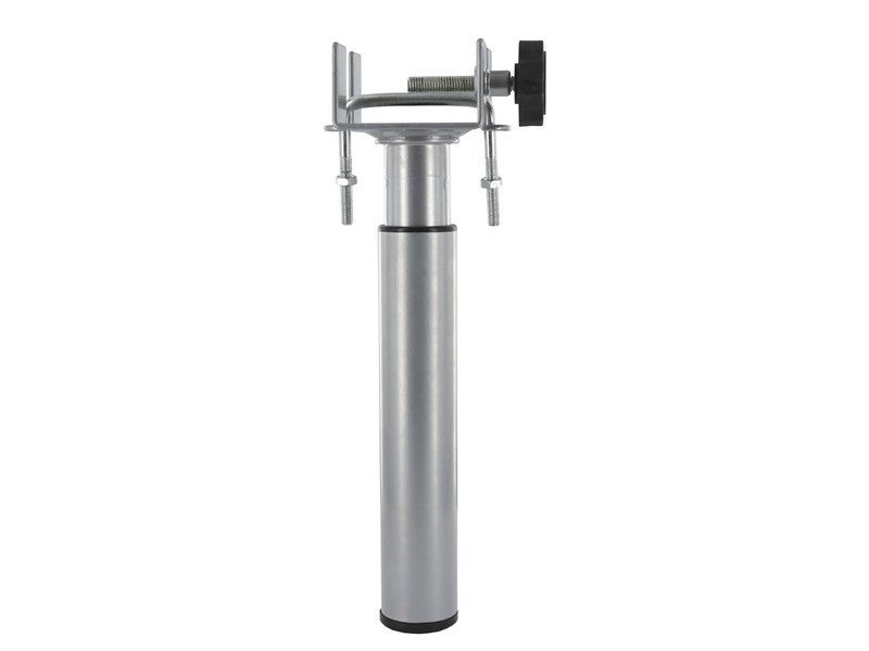 Pied De Lit/Sommier Cylindrique Réglable Acier Époxy Gris, 17-25 Cm