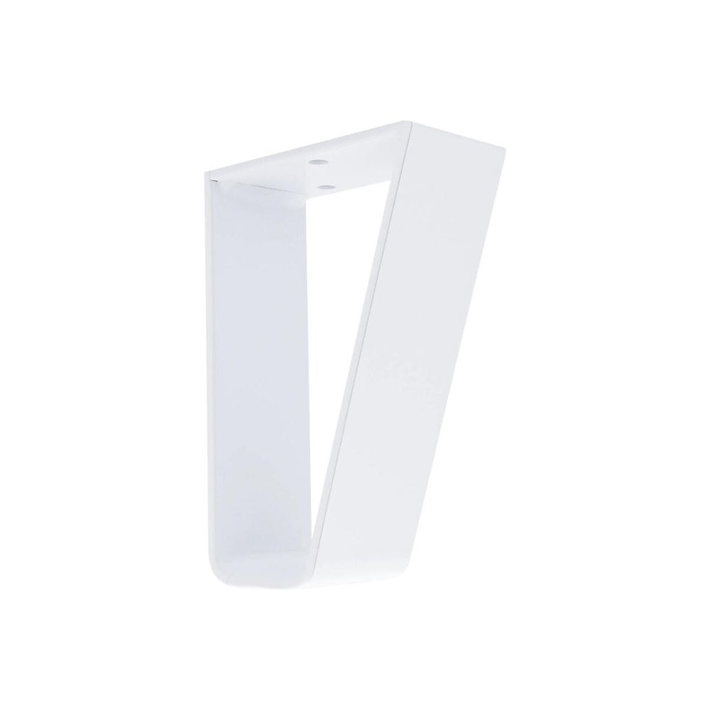 Pied meuble trapez h150x50x100mm blanc